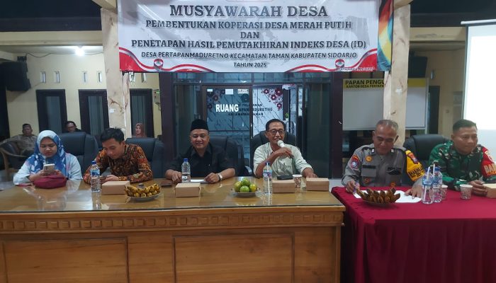 Gelar Musdesus, Koperasi Merah Putih Desa Pertapan Maduretno Taman Terbentuk