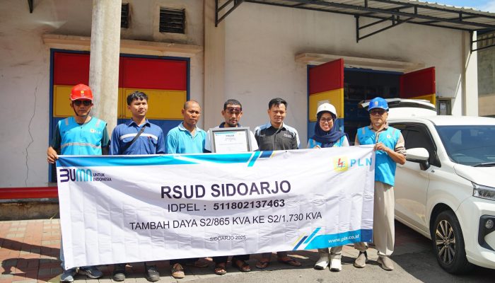 Pln Operasikan Tambah Daya Rsud Sidoarjo, Dukung Layanan Kesehatan Lebih Andal
