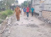 Kepala Desa Semampir Optimis, Pembangunan Jalan Paving Berpengaruh Positif Bagi Masyarakat