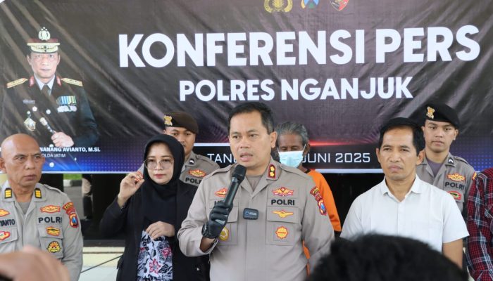 Tersangka Pembunuhan Di Bawah Jembatan Ringinanom Dibekuk, Satreskrim Polres Nganjuk Ungkap Motif Sakit Hati