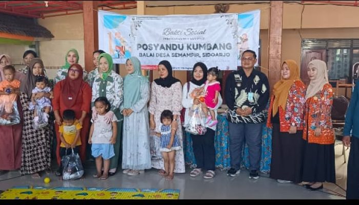 Peringati Hari Jadi Ultah Pwn Ke 25, Pemdes Semampir Bagikan Ratusan Paket Sembako