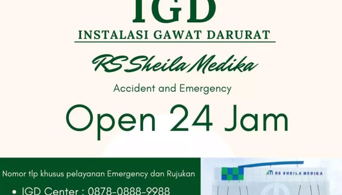 Pelayanan Igd 24 Jam Di Rumah Sakit Sheila Medika