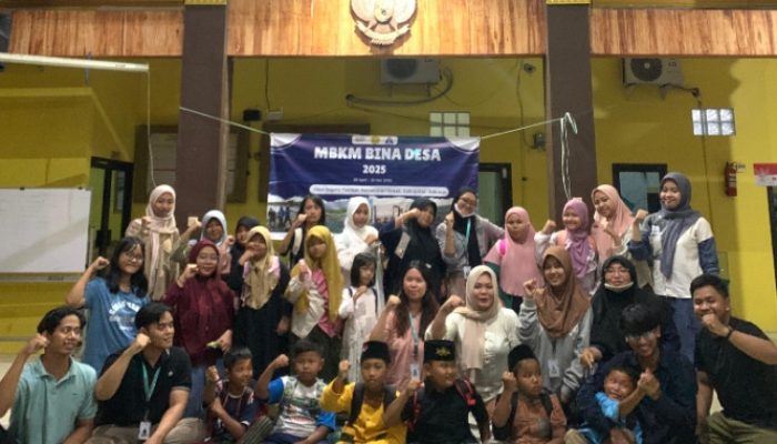 Mahasiswa Teknik Kimia Upnvjt Sukses Gelar Program Kampus Mengajar Bina Desa Di Segoro Tambak, Sidoarjo
