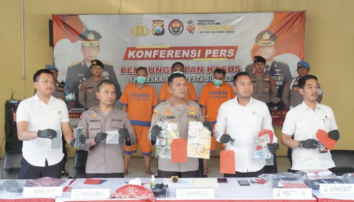 Polisi Sidoarjo Berhasil Amankan Tiga Spesialis Ganjal Atm 