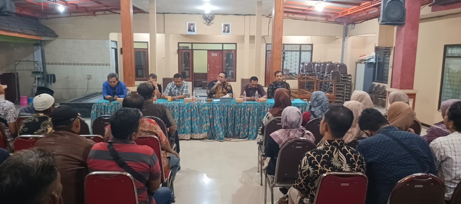 Pemdes Semampir Gelar Rapat Persiapan Memperingati HUT RI Ke 80