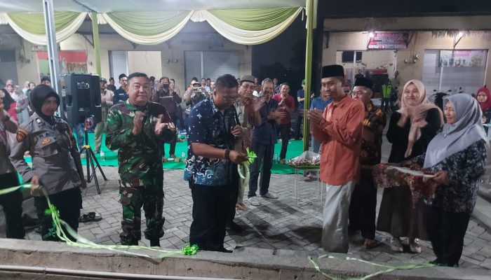 Camat Taman Resmikan Rth Desa Gilang Sebagai Ikon Baru Fasilitas Publik