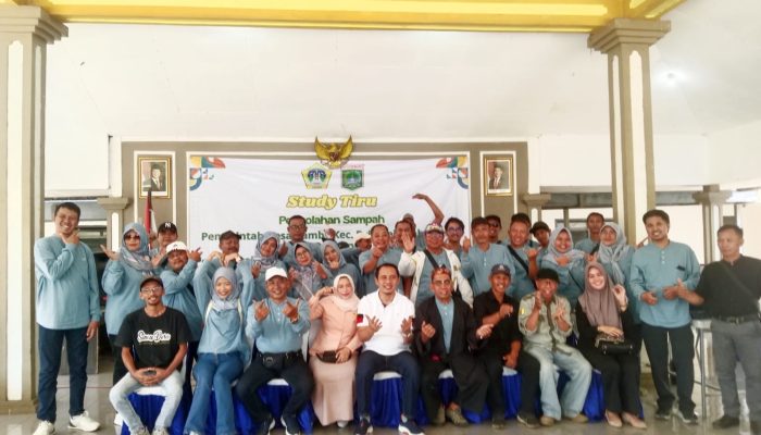 Pemdes Bambe Study Tiru Pengolahan Sampah, Turut Hadir Camat Driyorejo