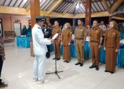 Pelantikan Dan Pengambilan Sumpah Lima Perangkat Desa Centong Kecamatan Gondang