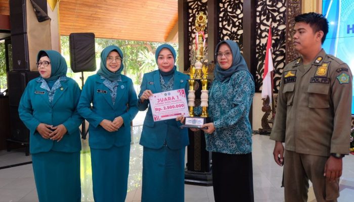 Puncak Peringatan Hkg Pkk Ke-53 “Bergerak Bersama Pkk Wujudkan Asta Cita Menuju Indonesia Emas 2045”