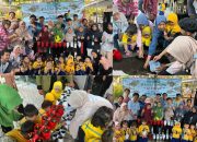 Ajarkan Cinta Lingkungan Sejak Dini, Mahasiswa Kkn-T Sdgs Upn Veteran Jawa Timur Ajak Anak Paud Menanam Sayuran Di Kelurahan Darmo