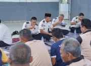 Ciptakan Iklim Pembinaan Kondusif, Petugas Dan Wbp Lapas Porong Makan Bersama