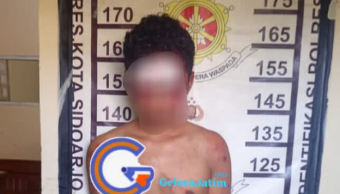 Korban Terseret Motor Dan Dibacok, Pelaku Curas Ditangkap Warga Kalijaten Taman