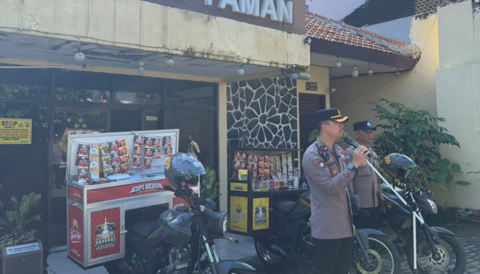 Kapolsek Taman Launching Kopi Seduh Pak Bhabin Dan Jamu Ibu Bhabin, Perkuat Kedekatan Dengan Masyarakat