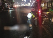 Kecelakaan Maut Di Depan Lampu Tl Geluran Taman, Satu Orang Tewas