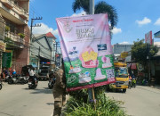 Langgar Aturan, Belasan Reklame Di Jalan Utama Sidoarjo Diturunkan