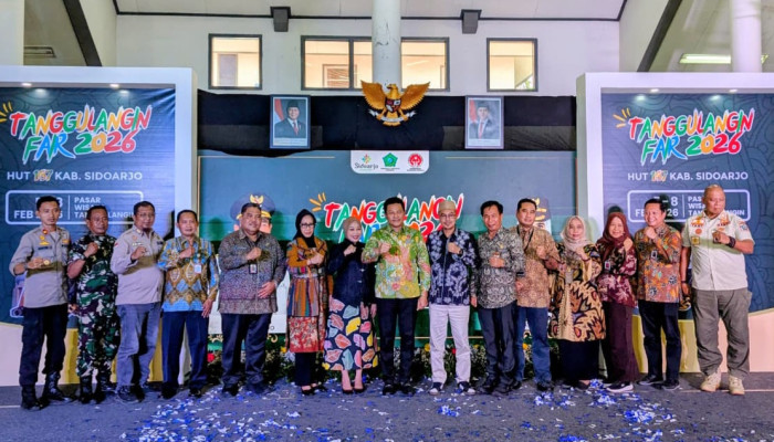 Tanggulangin Fair 2026 Resmi Dibuka, Bupati Subandi Dorong Perajin Kulit Naik Kelas