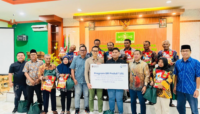 Bri Sidoarjo Salurkan 2000 Paket Sembako Wujud Tanggung Jawab Sosial Kepada Masyarakat Kurang Mampu
