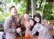 Lewat Jamu Ibu Bhabin, Polsek Taman Perkuat Kedekatan Dengan Warga Desa Gilang