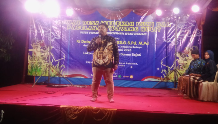 Guyub Rukun Warnai Ruwatan Dusun Gebang, Wayang Kulit Jadi Puncak Acara