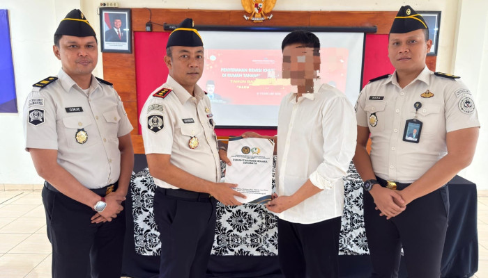 Imlek 2026 Bawa Berkah, Narapidana Di Rutan Medaeng Peroleh Pengurangan Hukuman