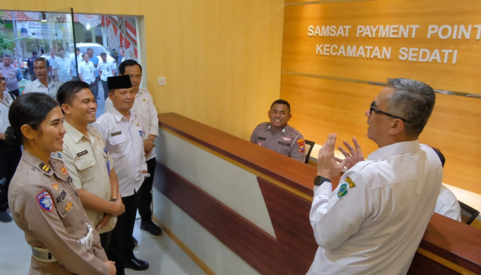Samsat Payment Hadir Di Sedati, Satlantas Polresta Sidoarjo Permudah Warga Bayar Pajak