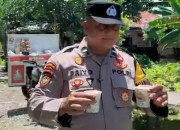 Program Humanis Polsek Taman, Kopi Seduh Pak Bhabin Disambut Antusias Warga
