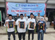 Menuju 24 Mei 2026, Pilkades Suko Sukodono Resmi Tetapkan Empat Kontestan
