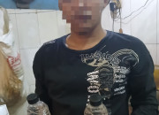 Ops Pekat Semeru 2026: Warkop Di Tawangsari Taman Digerebek, Penjual Miras Ilegal Diamankan