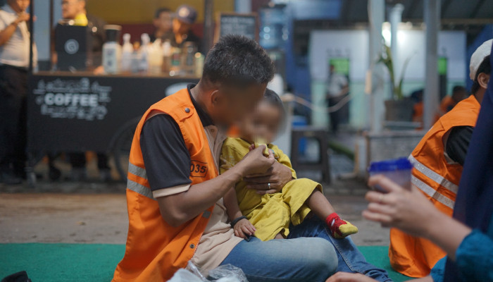 Hangatnya Ramadan Di Lapas Kelas I Surabaya, Warga Binaan Buka Puasa Bersama Keluarga
