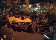 Tabrak Truk Fuso Di Sedati, Sopir Civic Tewas Terjepit Di Dalam Mobil