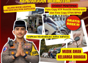 Mudik Lebaran Lebih Tenang, Polsek Taman Sediakan Layanan Penitipan Kendaraan Gratis