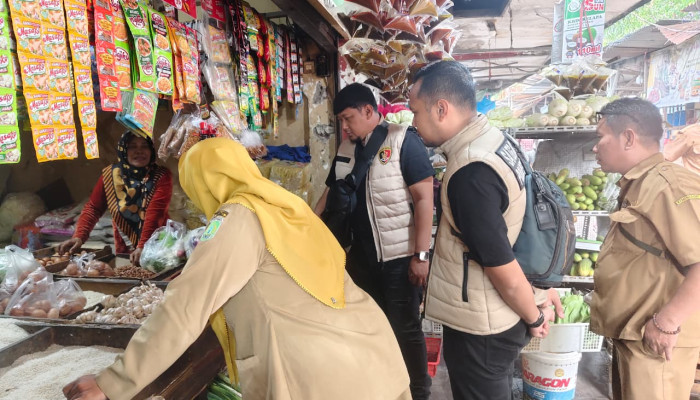 Satgas Pangan Polres Pasuruan Sidak Pasar,Pastikan Harga Dan Stok Setabil