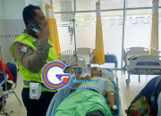 Diduga Kurang Hati-Hati Saat Belok, Nmax Dan Vario Tabrakan Di Tanjungsari Taman
