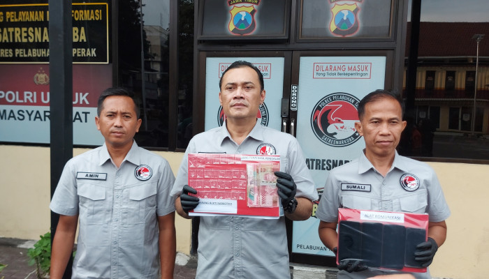 Satresnarkoba Tanjung Perak Ungkap Peredaran Sabu, Dari Empat Tersangka Disita Sabu Seberat 15,80 Gram