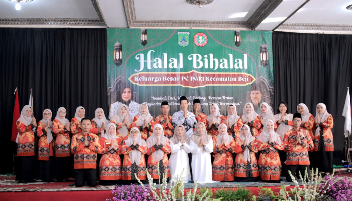 Halal Bihalal Keluarga Besar Pc Pgri Kecamatan Beji
