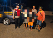 Dua Pelaku Curanmor Di Porong Babak Belur Diamuk Massa, Sempat Ancam Warga Dengan Celurit Dan Airsoft Gun