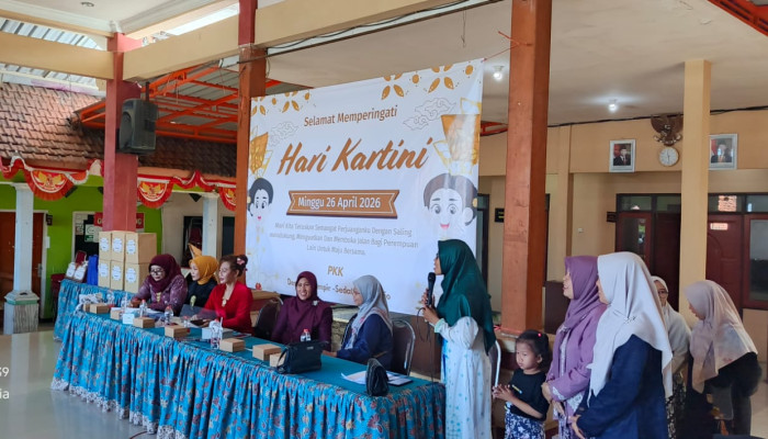 Semarak Hari Kartini, Pkk Desa Semampir Perkuat Kebersamaan Lewat Lomba Kreatif