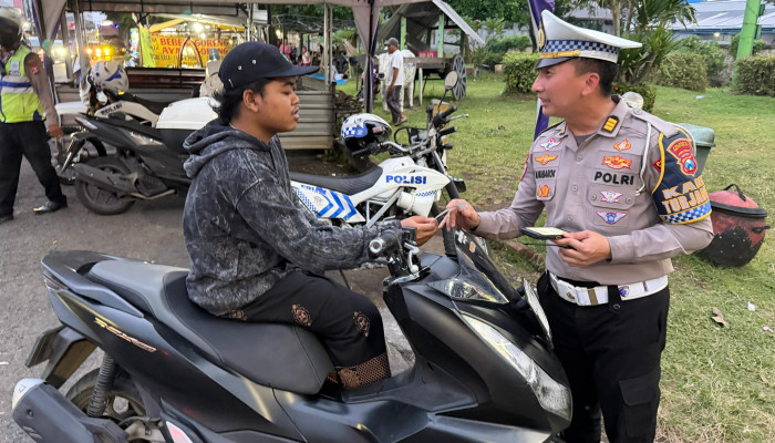 Menuju Polri 5.0! Ratusan Pelanggar Lalu Lintas Terjaring Etle Handheld, Satlantas Polresta Sidoarjo Hadirkan Penegakan Hukum Presisi Tanpa Celah