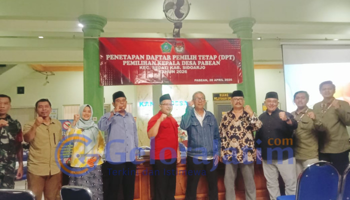 Dpt Pilkades Pabean Ditetapkan 12.394 Pemilih, Tim Pemenangan Bagus Ardiansyah Nomor Urut 3 Optimistis Raih 70 Persen Suara