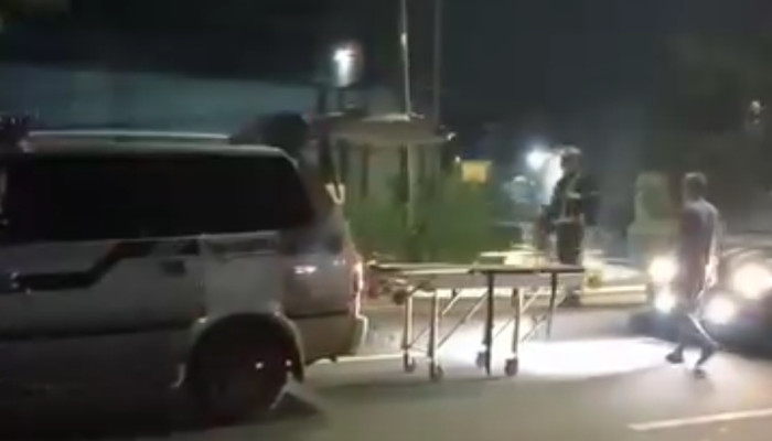 Kecelakaan Beruntun Di Jalan Trosobo, Pengendara Motor Dilarikan Ke Rumah Sakit
