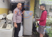 Polsek Taman Amankan Pelaku Pencurian Kulkas, Barang Bukti Berhasil Diamankan
