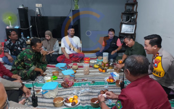 Forkopimka Taman Sambangi Kades Terpilih Samsul Arifin Dan Jarot Bintoro, Pesan Jaga Kondusifitas Pasca Pilkades