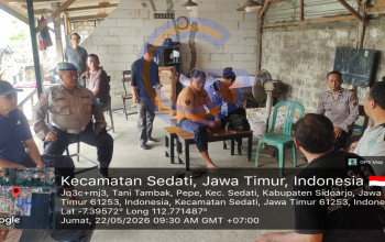 Respon Cepat Forkopimcam Sedati Bersama  Pemdes Pepe Tindaklanjuti Aduan Masyarakat