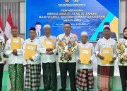 Lansia Binaan Lapas Kelas I Surabaya Terima Remisi Khusus, Wujud Kepedulian Kemanusiaan