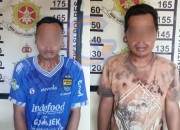 Modus Bukti Transfer Palsu, Dua Penipu Pedagang Ayam Di Taman Dibekuk Polisi