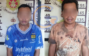 Modus Bukti Transfer Palsu, Dua Penipu Pedagang Ayam Di Taman Dibekuk Polisi