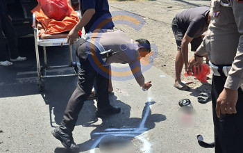Nyalip Truk Lewat Bahu Jalan, Pengendara Beat Tewas Terlindas Truk Tangki Gas di Krian 4 20260613 154947