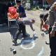 Nyalip Truk Lewat Bahu Jalan, Pengendara Beat Tewas Terlindas Truk Tangki Gas Di Krian