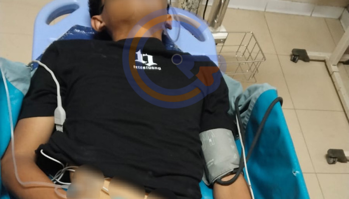Dua Pengendara Motor Terluka Usai Tabrakan Di Pertigaan Mliriprowo Tarik