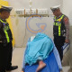 Diduga Terobos Lampu Merah, Dua Pengendara Motor Tabrakan Di Depan Pos Polisi Geluran Taman